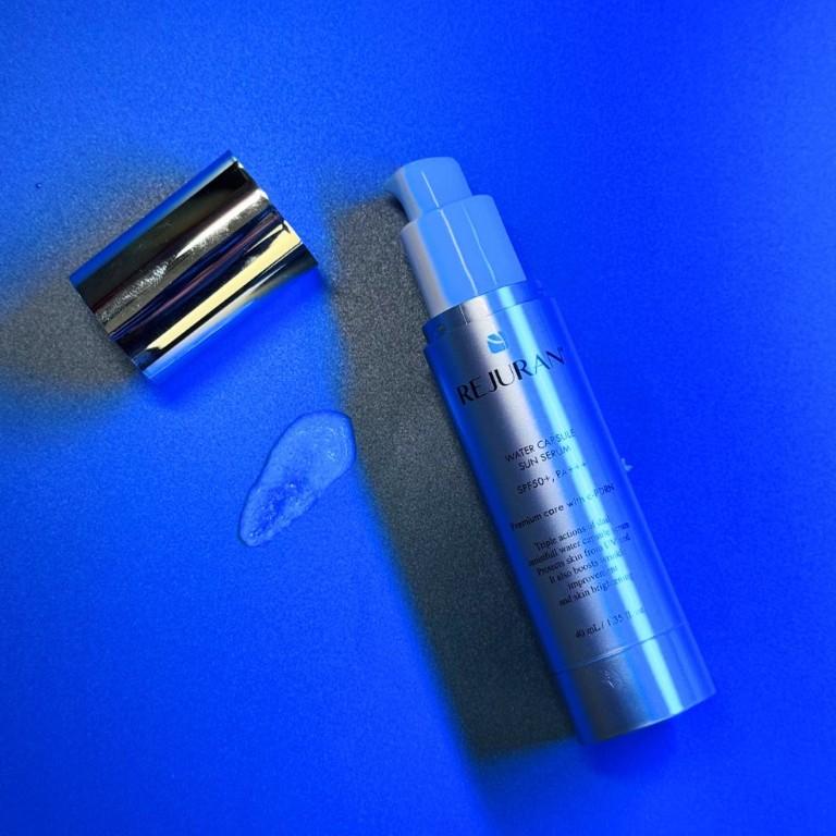 Сонцезахисна сироватка з гідрокапсулами Rejuran Water Capsule Sun Serum SPF 50+ PA+++, 40 мл