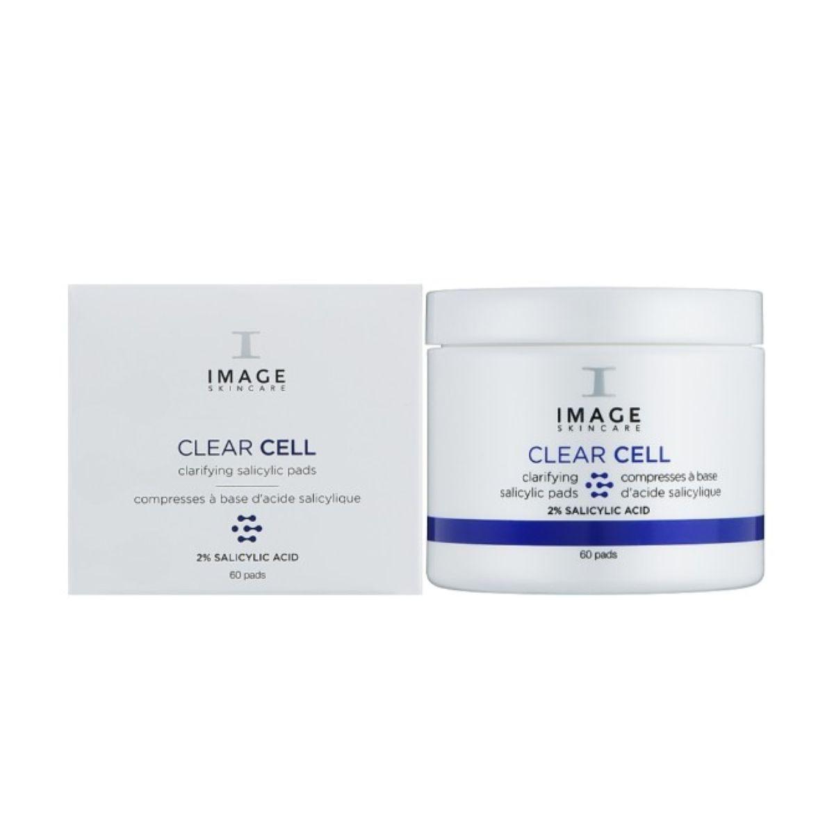 Салицилові диски з антибактеріальною дією Image Skincare Clear Cell Salicylic Clarifying Pads, 60 дисків