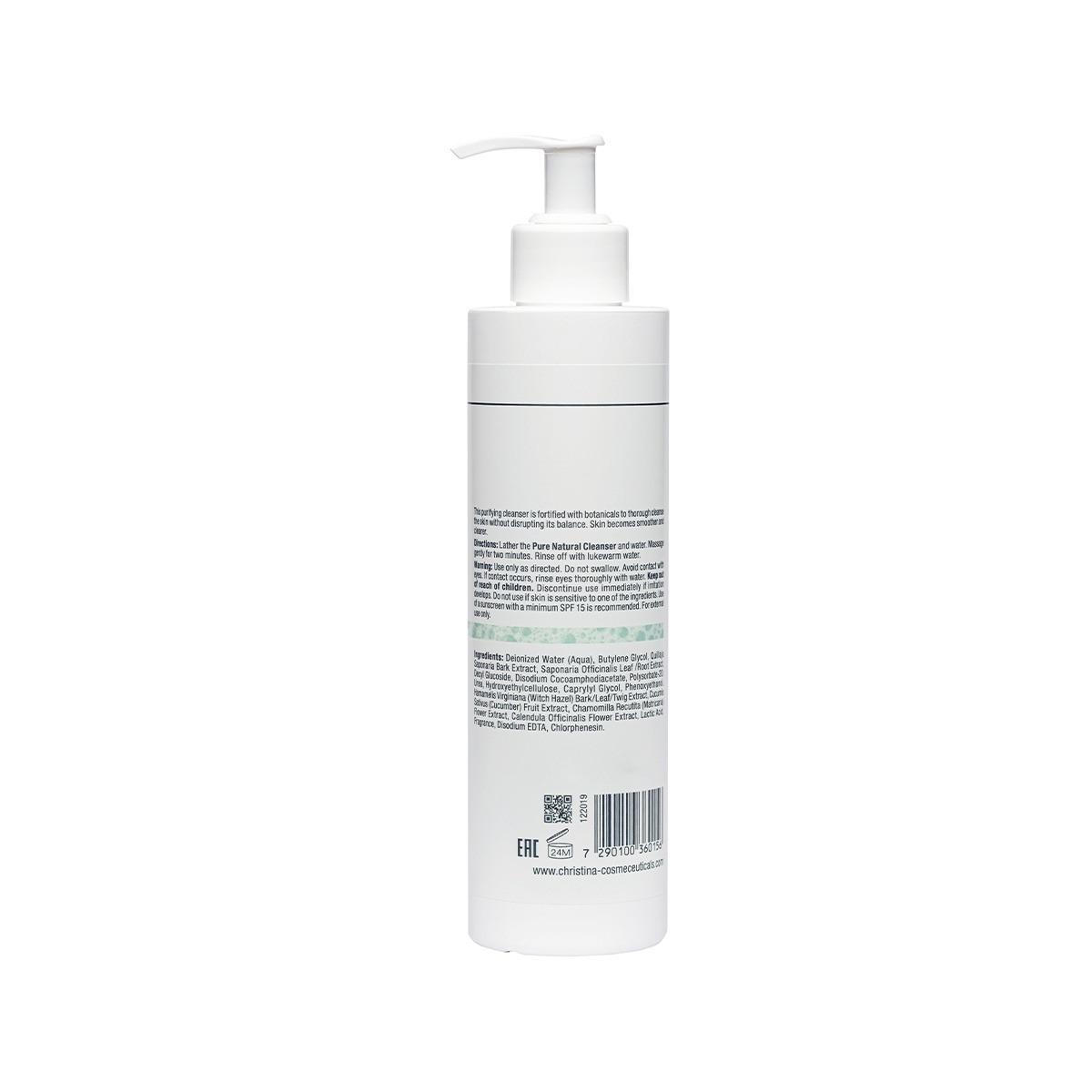 Натуральний очищувальний гель для всіх типів шкіри Christina Fresh Pure & Natural Cleanser, 300 мл