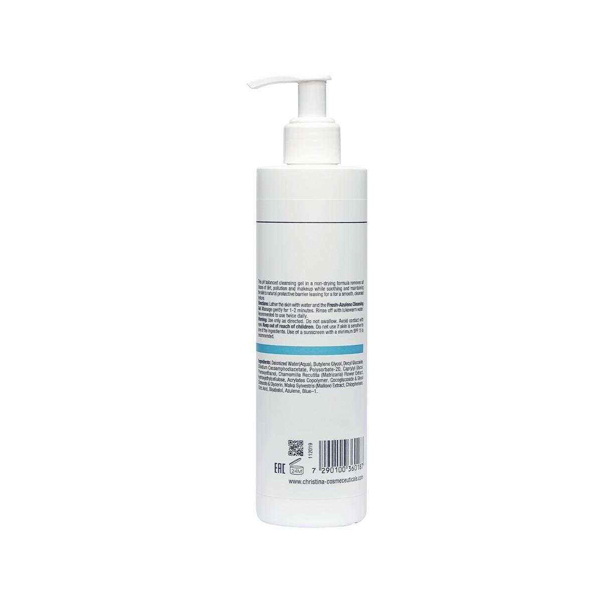 Азуленовий очищувальний гель для чутливої шкіри Christina Fresh Azulene Cleansing Gel, 300 мл