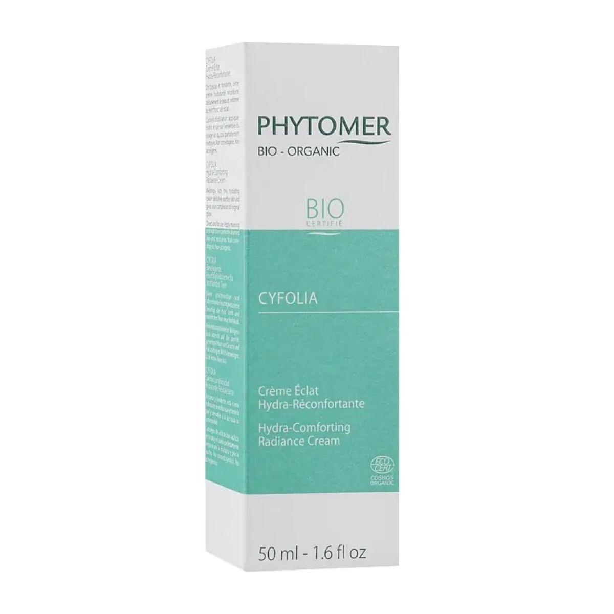 Заспокійливий крем для сяйва шкіри PHYTOMER Cyfolia Hydra Comforting Radiance Cream, 50 мл