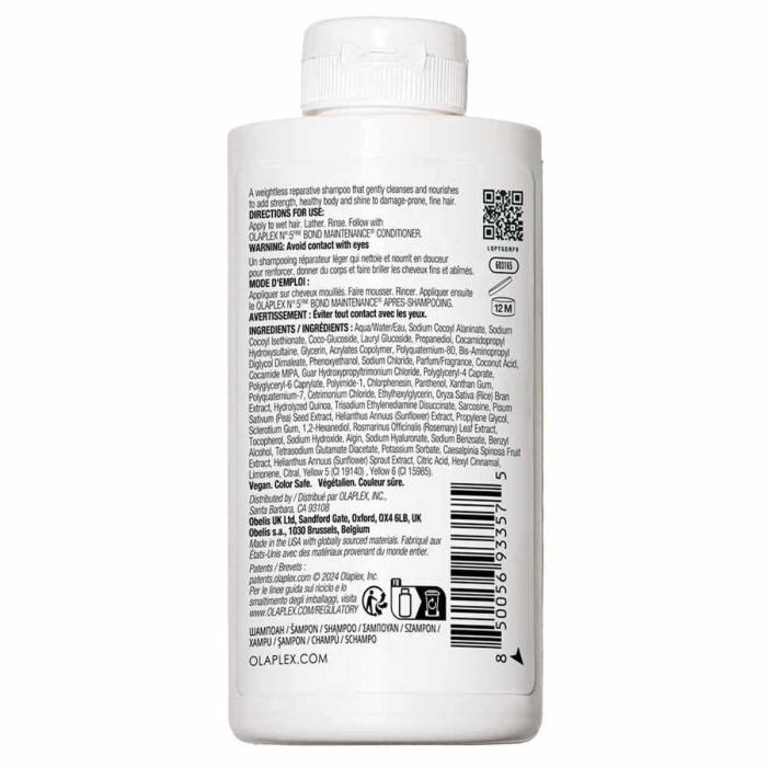 Шампунь для відновлення тонкого волосся Olaplex №.4FINE Bond Maintenance Shampoo, 250 мл