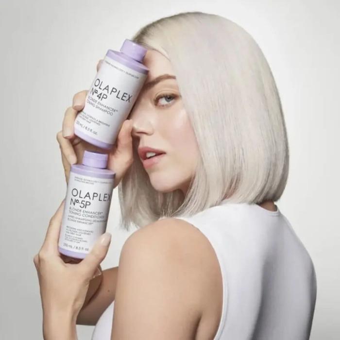 Тонувальний кондиціонер для волосся «Магія Блонда» Olaplex №5P Blonde Enhancer Toning Conditioner, 250 мл