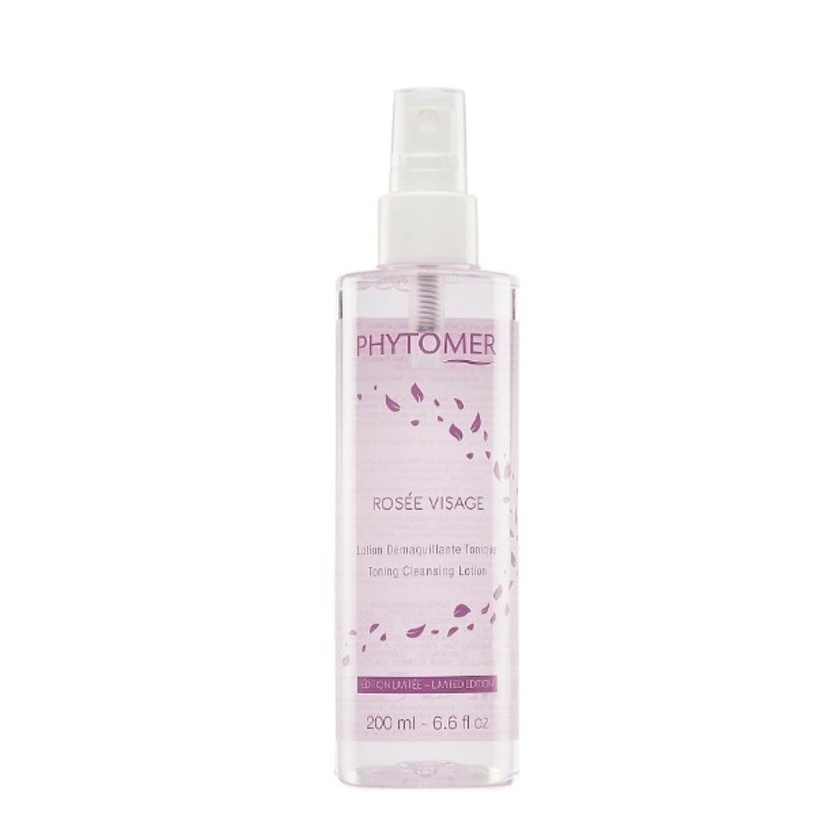 Тонізувальний очищувальний лосьйон-міст для обличчя PHYTOMER Rosee Visage Toning Cleansing Lotion, 200 мл