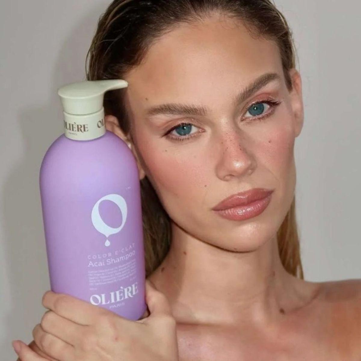 Шампунь для усунення жовтих та помаранчевих відтінків Color OLIE'RE PARIS E'Clat Acai, 500 мл