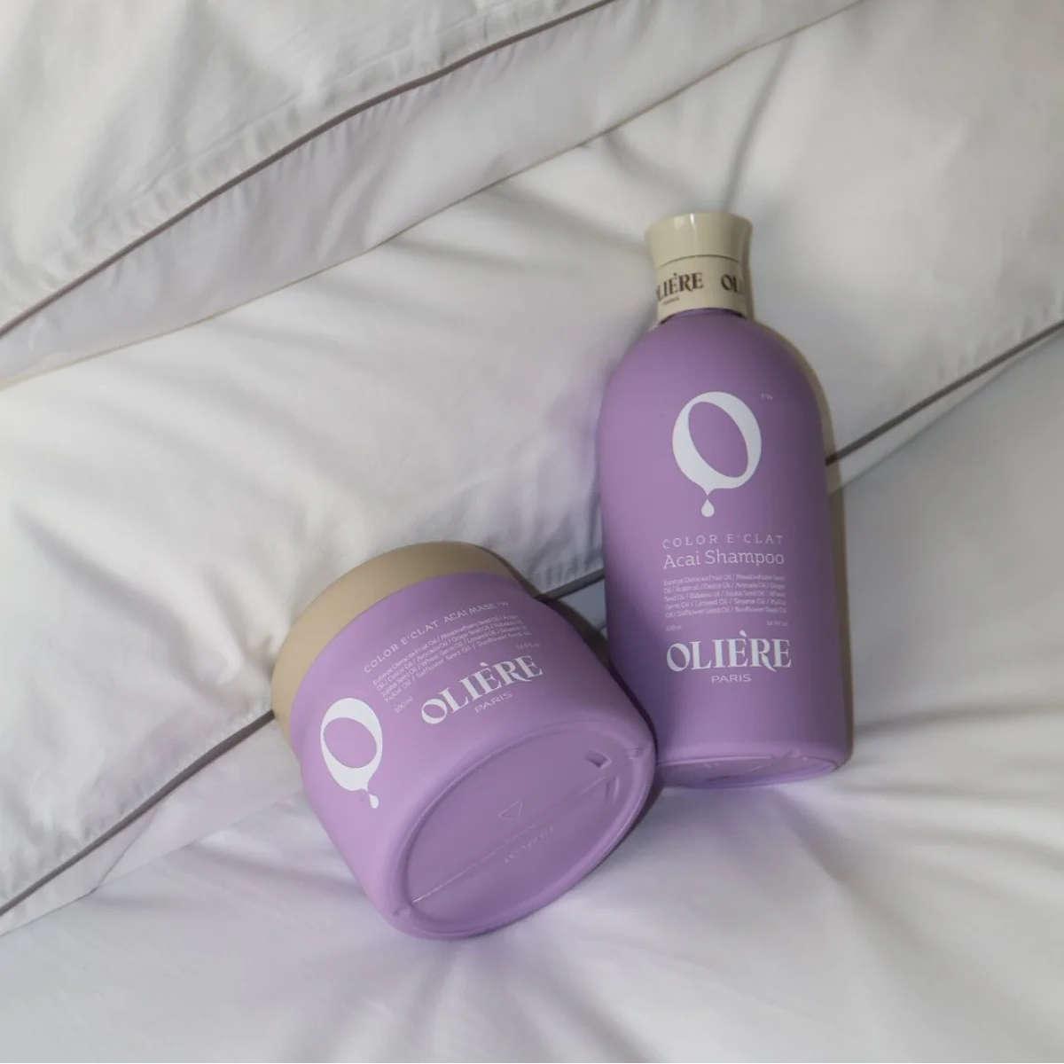 Шампунь для усунення жовтих та помаранчевих відтінків Color OLIE'RE PARIS E'Clat Acai, 500 мл