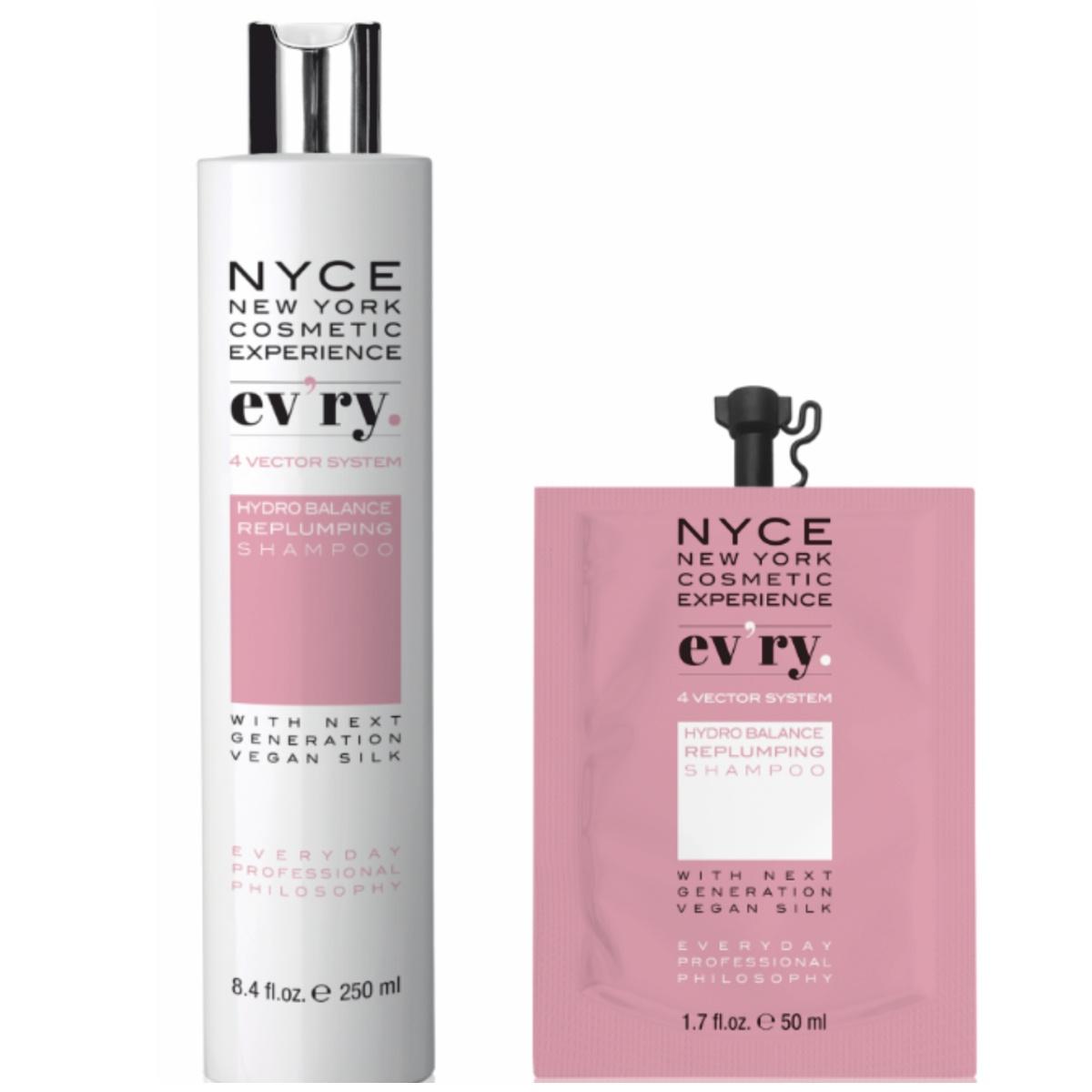 Шампунь для сухої шкіри голови NYCE Ev'ry Hydro Balance Replumping Shampoo, 50 мл