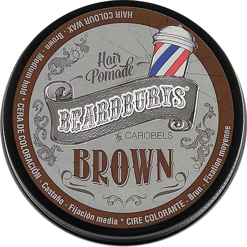 Віск тонуючий з коричневою фарбою Brown Beardburys, 100 мл