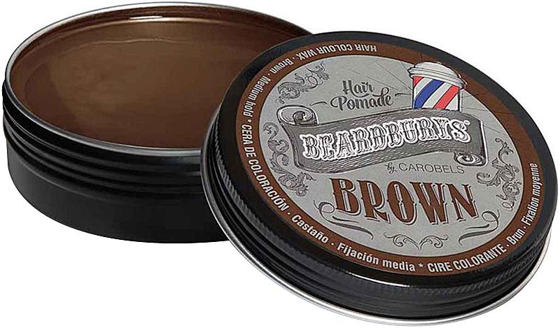 Віск тонуючий з коричневою фарбою Brown Beardburys, 100 мл