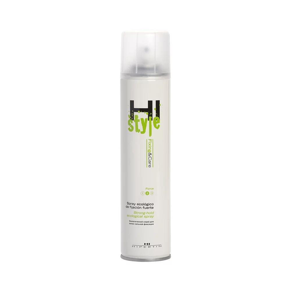 Лак для укладання волосся сильної фіксації Ecological Hairspray Strong Hold 2 Hipertin, 450 мл