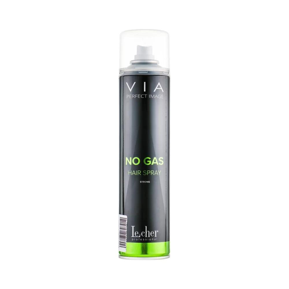Лак для волосся без газу екстра сильної фіксації VIA Spray&Go Le Cher, 400 мл 