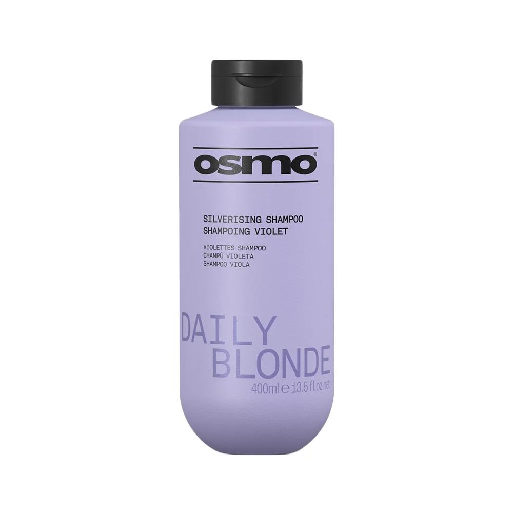 Шампунь проти жовтизни пофарбованого світлого і натурального волосся Daily Blonde NEW Osmo, 400 мл