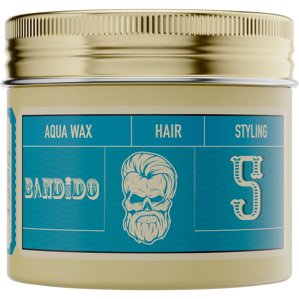 Віск для укладки волосся на водній основі середньої фіксації Aqua Wax 5 Меdium Blue Bandido, 125 мл