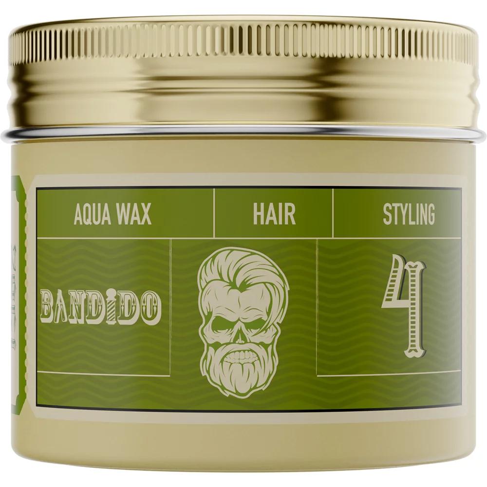 Віск для укладки волосся на водній основі легкої фіксації Aqua Wax 4 Light Green Bandido, 125 мл