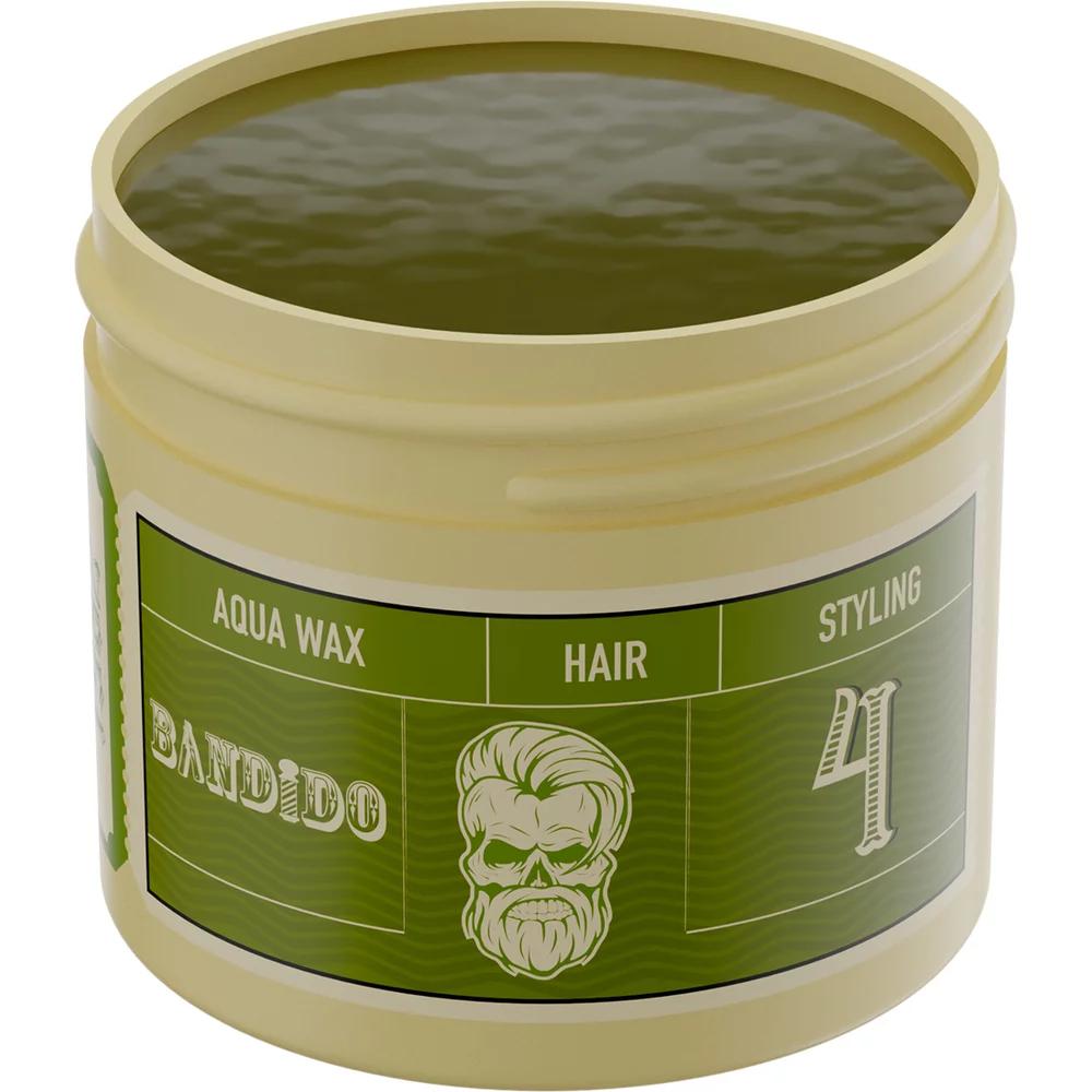 Віск для укладки волосся на водній основі легкої фіксації Aqua Wax 4 Light Green Bandido, 125 мл