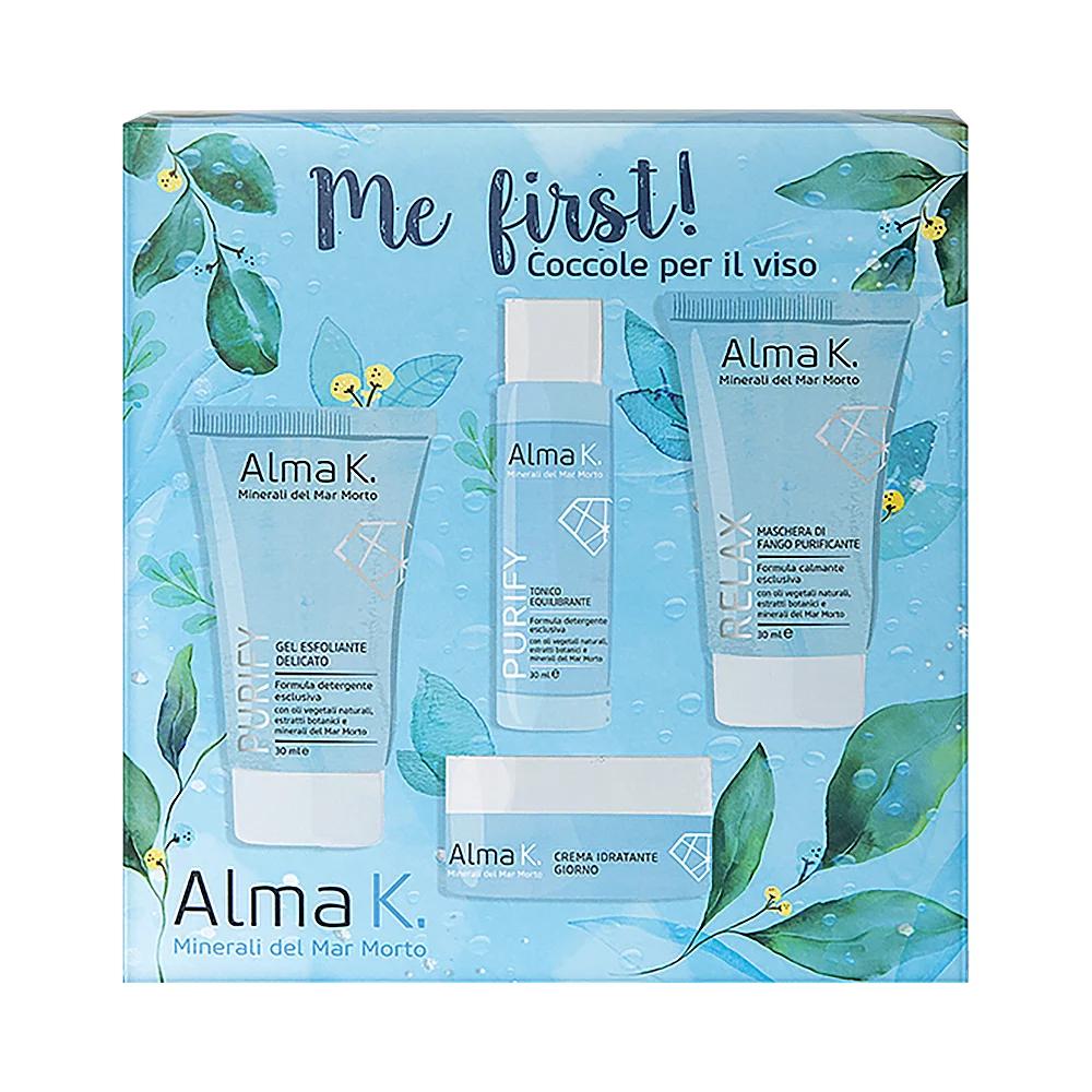 Набір для догляду за обличчям Me First! Alma K, (30 мл/30 мл/15 мл/30 мл)