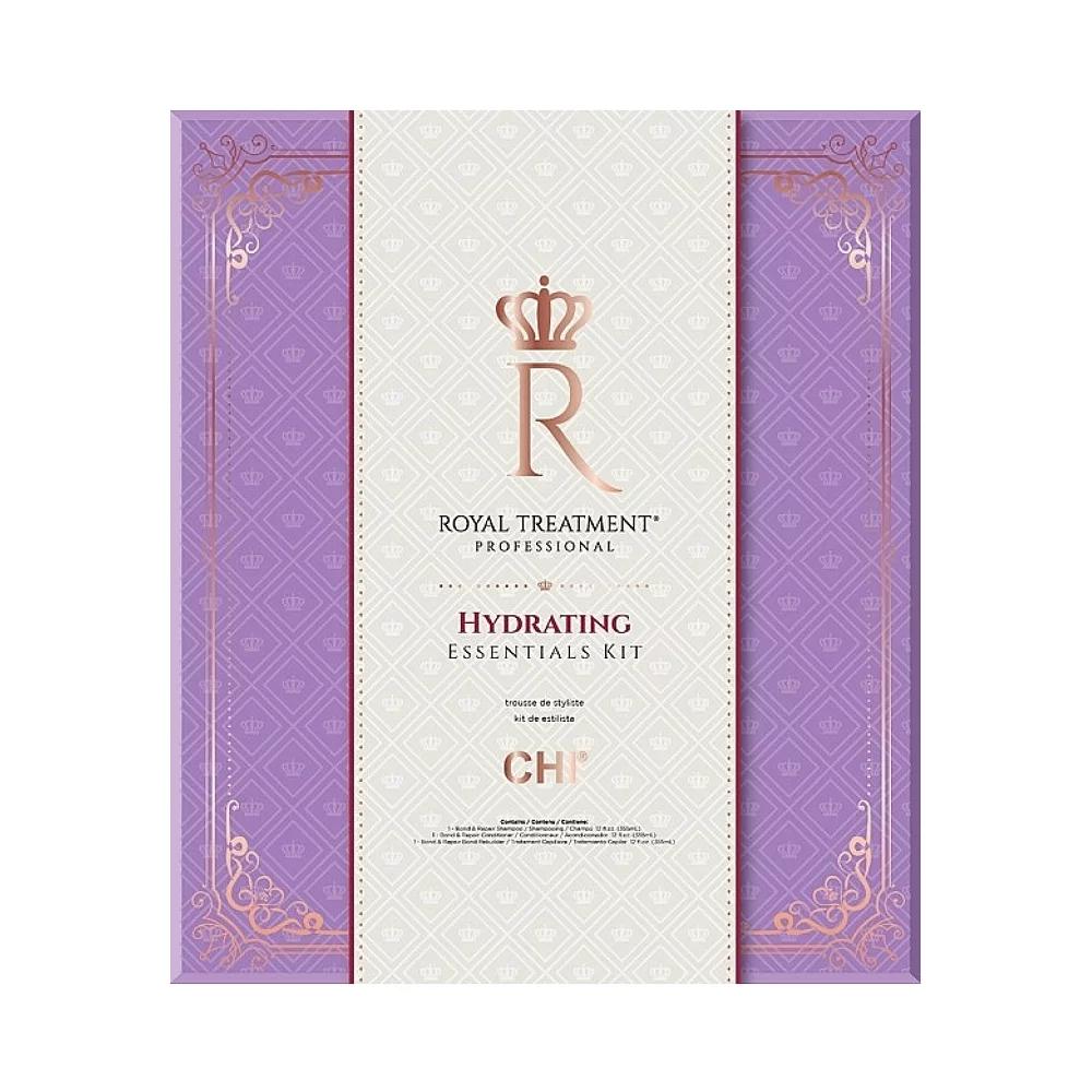Набір для зволоження волосся Hydrating Royal Treatment CHI, (355 мл/355 мл/118 мл)