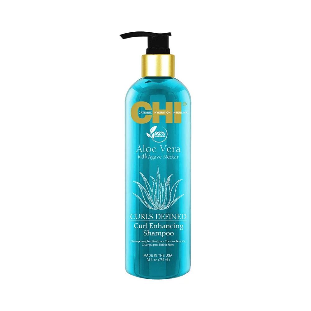 Шампунь для кучерявого волосся з алое віра Aloe Vera CHI, 739 мл