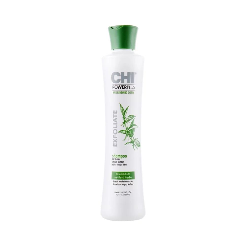 Стимулюючий шампунь-ексфоліант Power Plus Exfoliate CHI, 355 мл