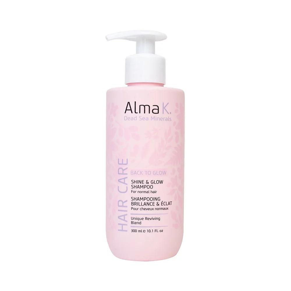 Шампунь для сяйва волосся Back To Glow Alma K, 300 мл