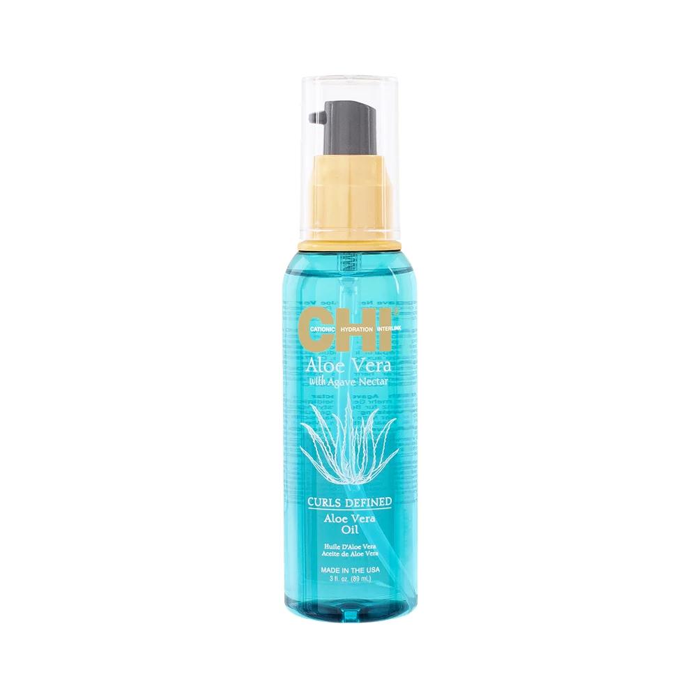 Олія для кучерявого волосся з алое вера Aloe Vera CHI, 89 мл