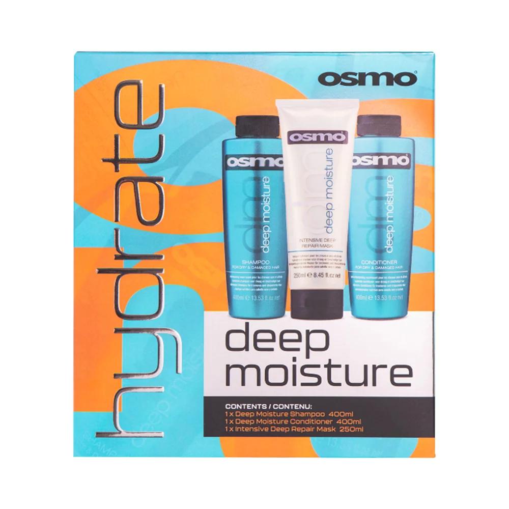 Набір для сухого волосся Deep Moisture 2024 OSMO, (400мл/400мл/250мл)