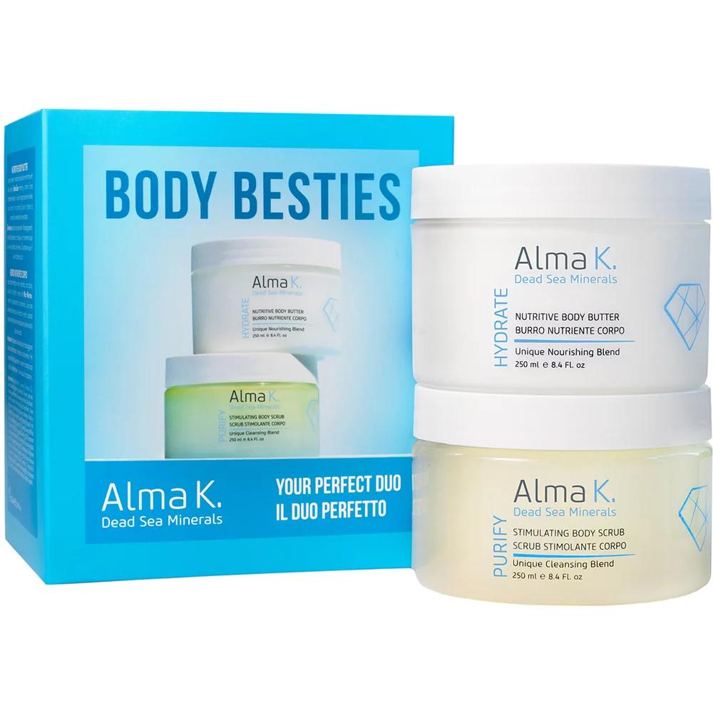 Набір для догляду за тілом Body Besties Alma K, (250мл/250мл)