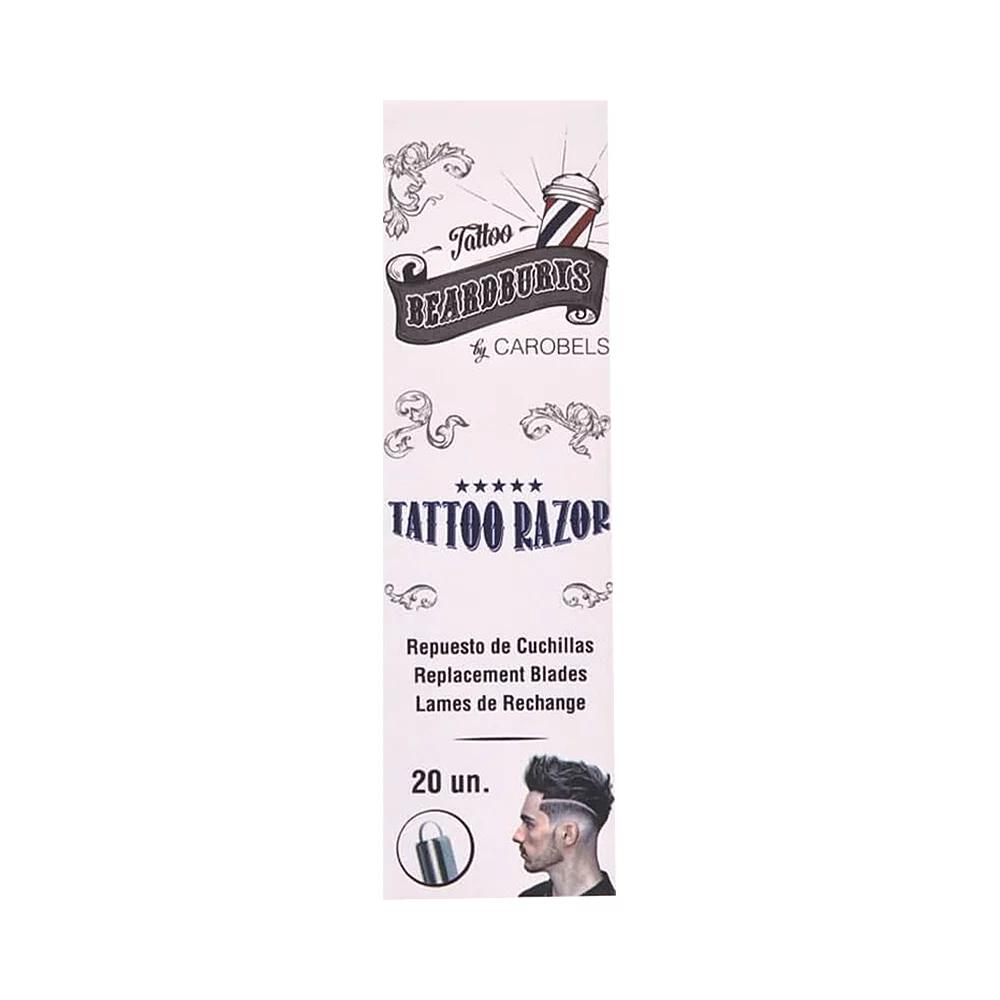 Леза для бритви-ручки для візерунків Tattoo Razor Pen Beardburys, 20 шт