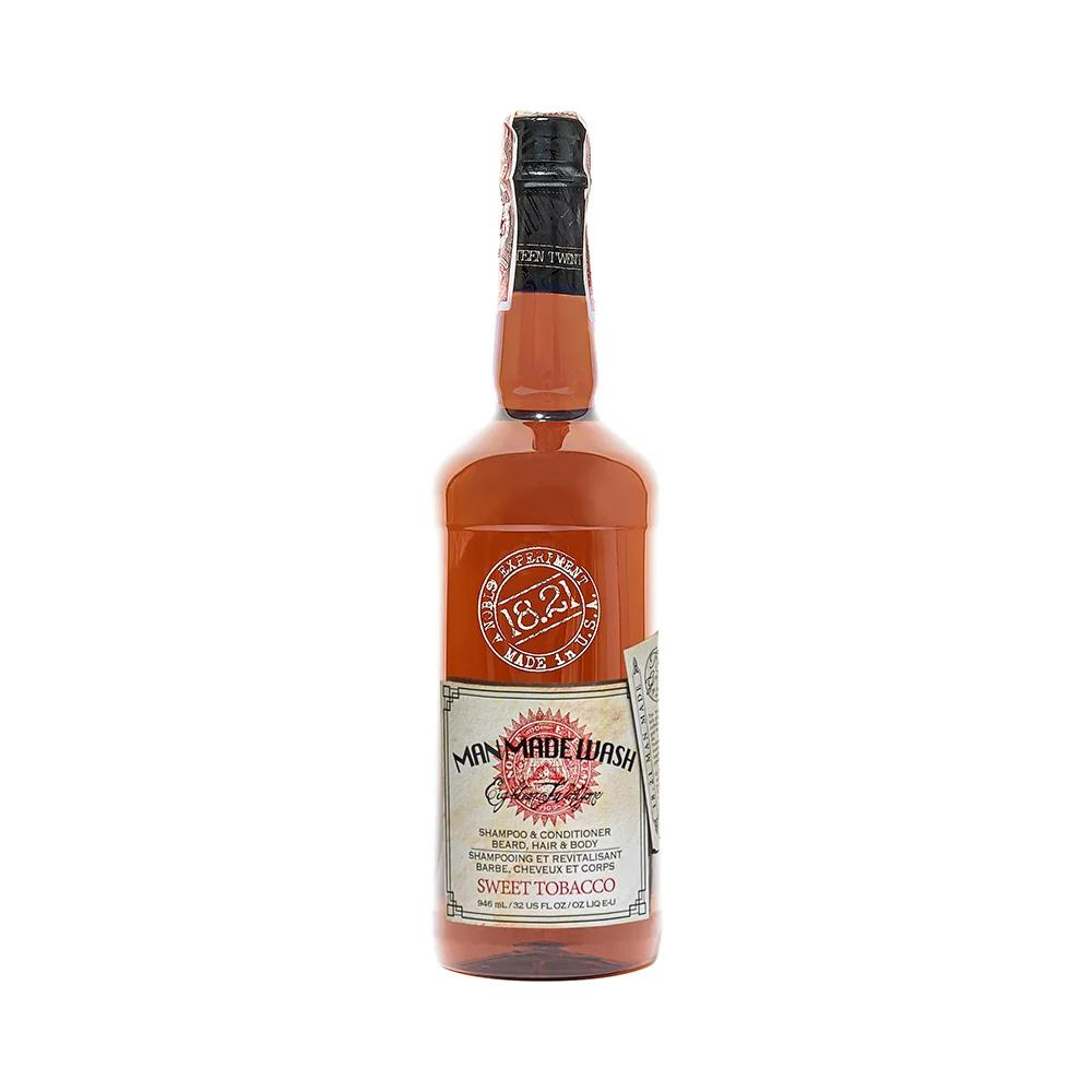 Шампунь, гель для душу і кондиціонер 3-в-1 Sweet Tobacco 18.21 Man Made, 946 мл