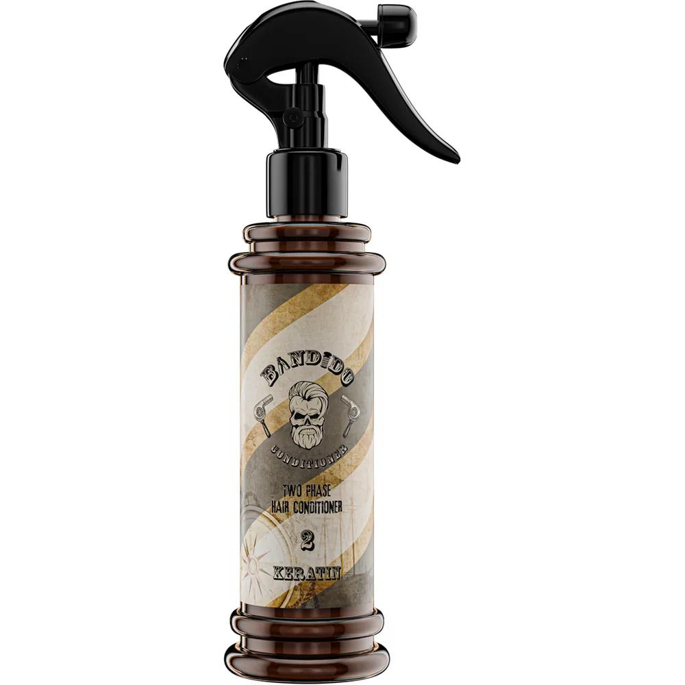 Двофазний кондиціонер для волосся Two Phase Hair Conditioner 2 Keratin Bandido, 350 мл