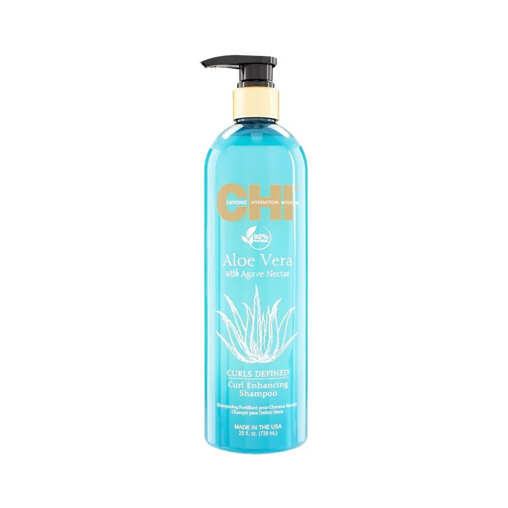 Шампунь для кучерявого волосся з алое вера Aloe Vera CHI, 340 мл