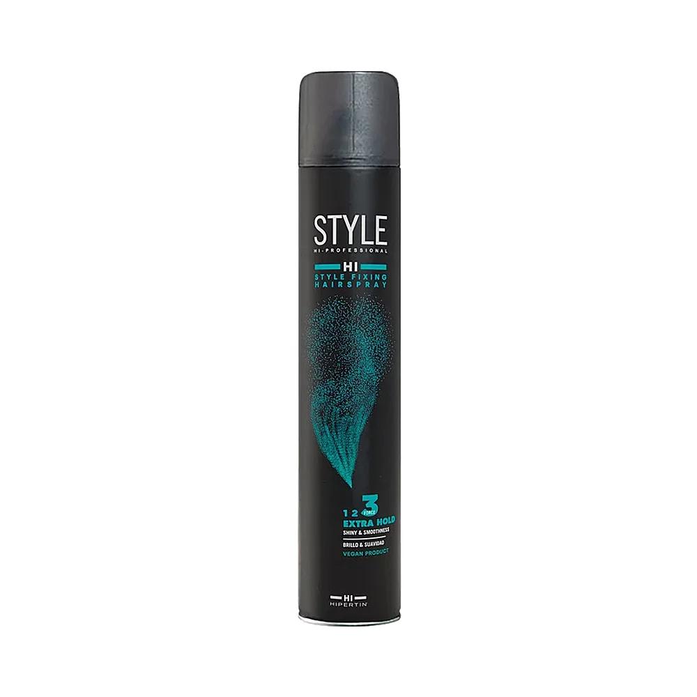 Лак для укладання волосся екстра-сильної фіксації Extra Hold Hairspray 3HIPERTIN, 500 мл