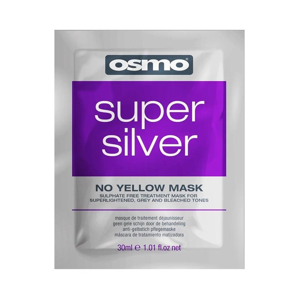 Маска проти жовтизни для освітленого і сивого волосся Super Silver OSMO, 30 мл