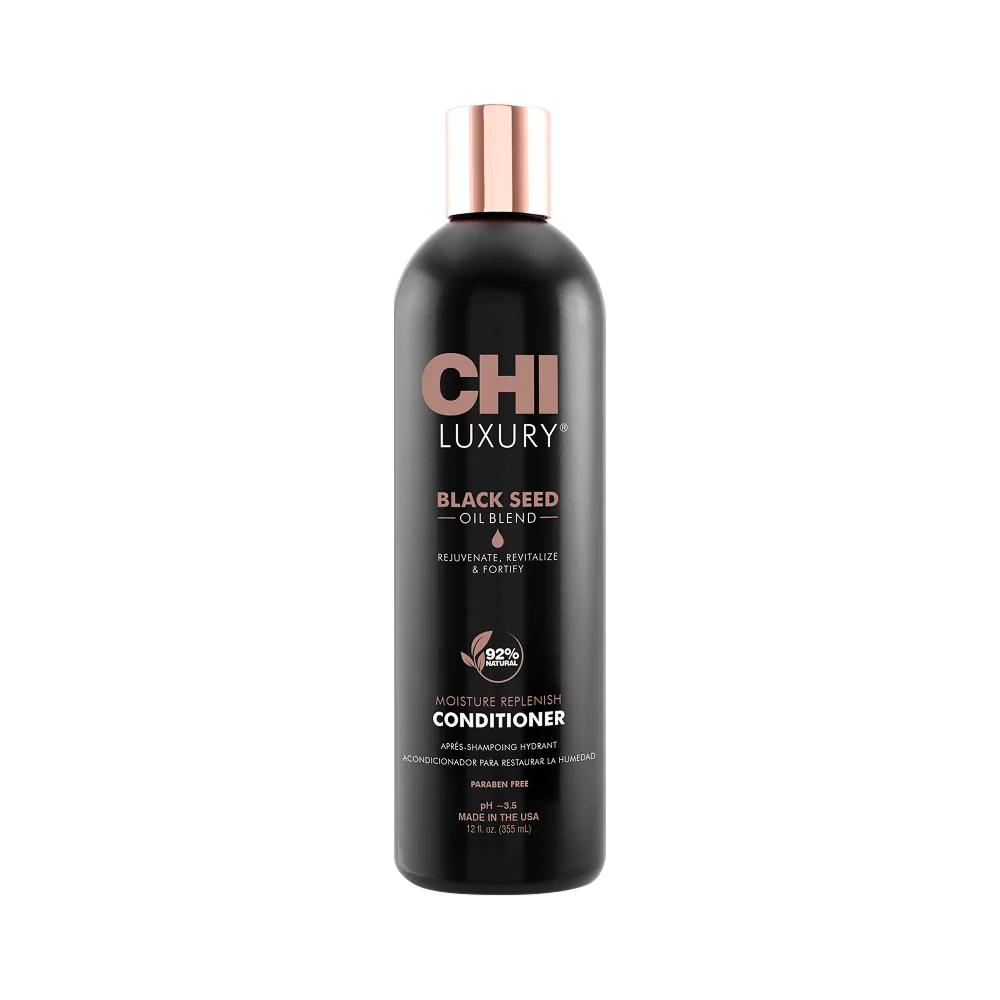 Зволожуючий кондиціонер з олією чорного кмину Luxury Black Seed Oil CHI, 355 мл