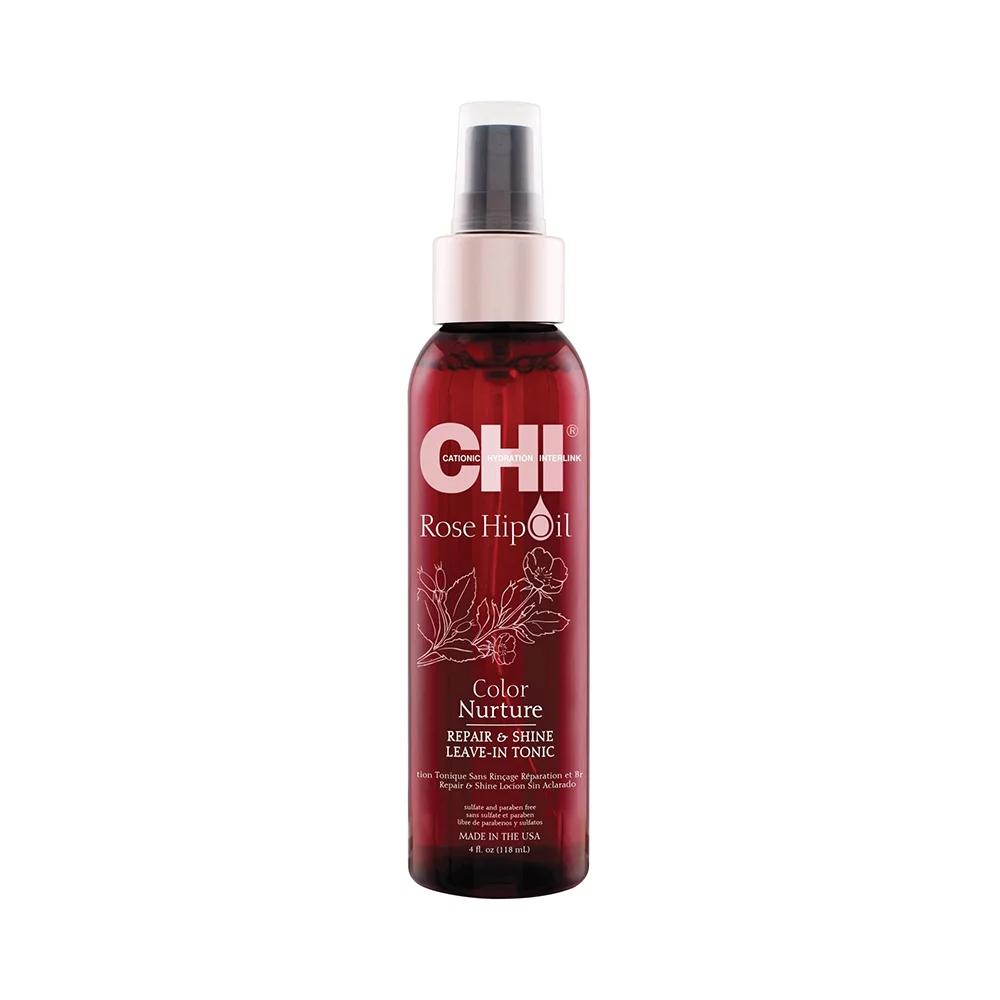 Спрей з маслом троянди і кератином Rose Hip Repair and Shine Leave-in Tonic CHI, 118 мл