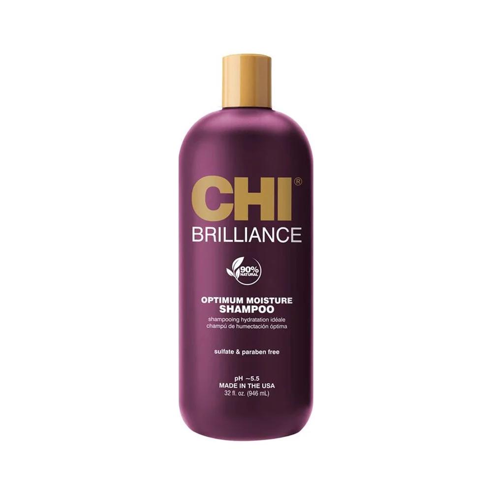 Шампунь для пошкодженого волосся Deep Brilliance Optimum Moisture CHI, 946 мл