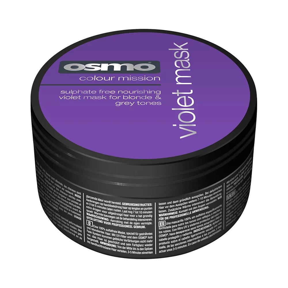 Маска проти жовтизни для освітленого волосся Silverising Violet Mask OSMO, 100 мл