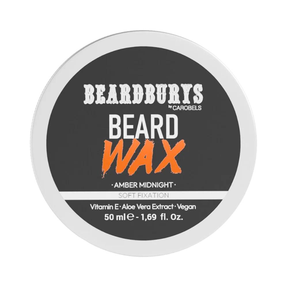 Віск для бороди Amber Midnight Beardburys, 50 мл