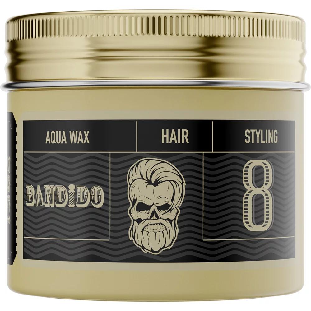 Віск для укладки волосся на водній основі екстр сильної фіксації Aqua Wax 8 Extreme Strong Bandido, 125 мл