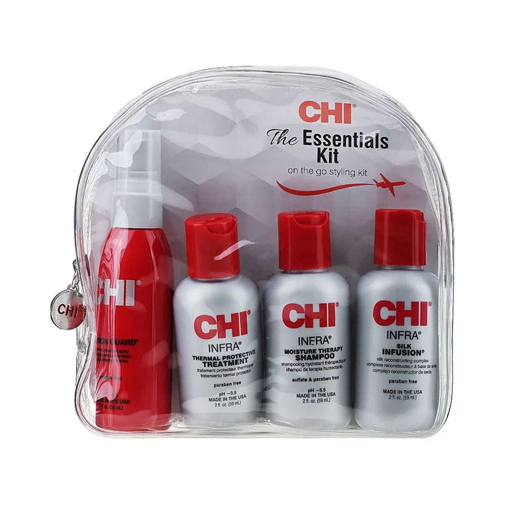 Набір для догляду за волоссям The Essentials Travel CHI, (59 мл/59 мл/59 мл/59 мл)