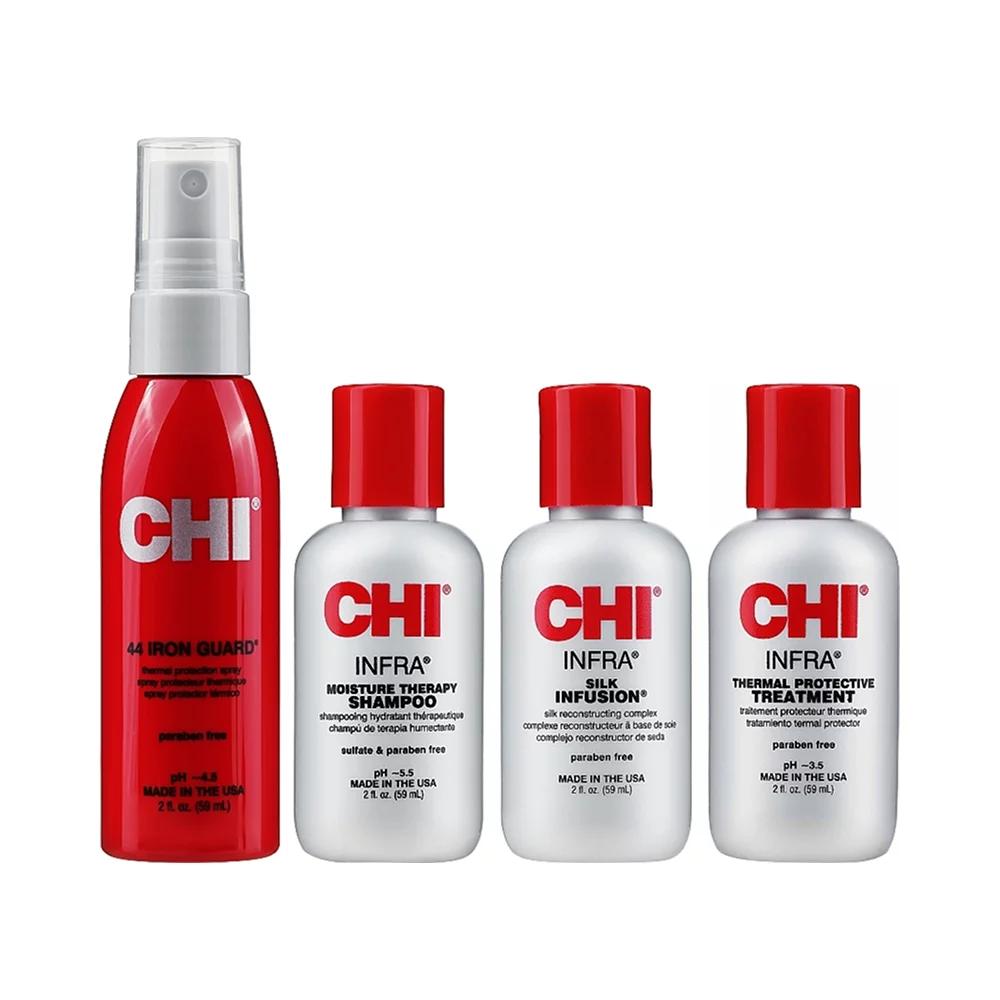 Набір для догляду за волоссям The Essentials Travel CHI, (59 мл/59 мл/59 мл/59 мл)