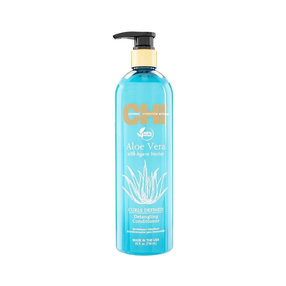 Кондиціонер для кучерявого волосся з алое віра Aloe Vera CHI, 739 мл