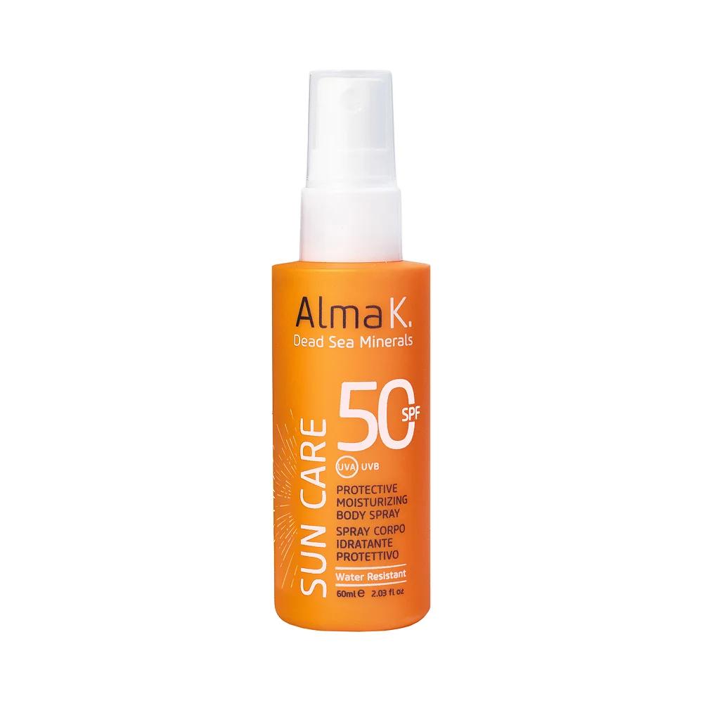 Спрей сонцезахисний зволожувальний для тіла SPF50 Alma K, 60 мл