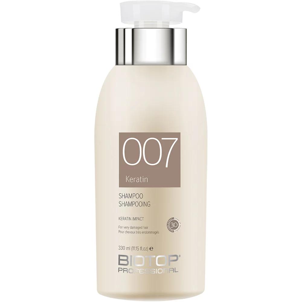 BIOTOP 007 Набір святковий Keratin 2022 (330 мл/250 мл/100 мл)