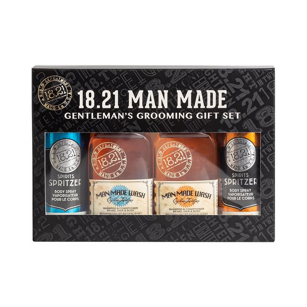 Набір подарунковий Absolute Mahogany & Noble Oud 18.21 Man Made, (4х100мл)