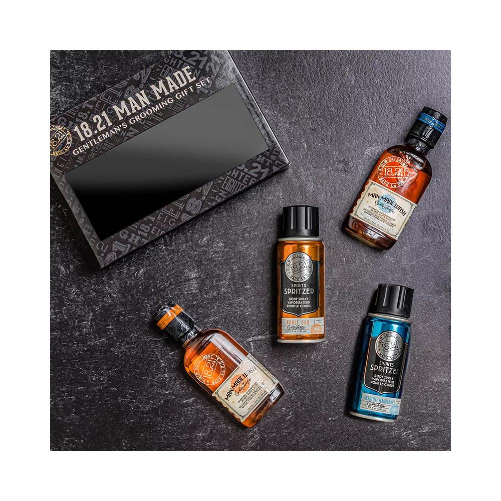 Набір подарунковий Absolute Mahogany & Noble Oud 18.21 Man Made, (4х100мл)