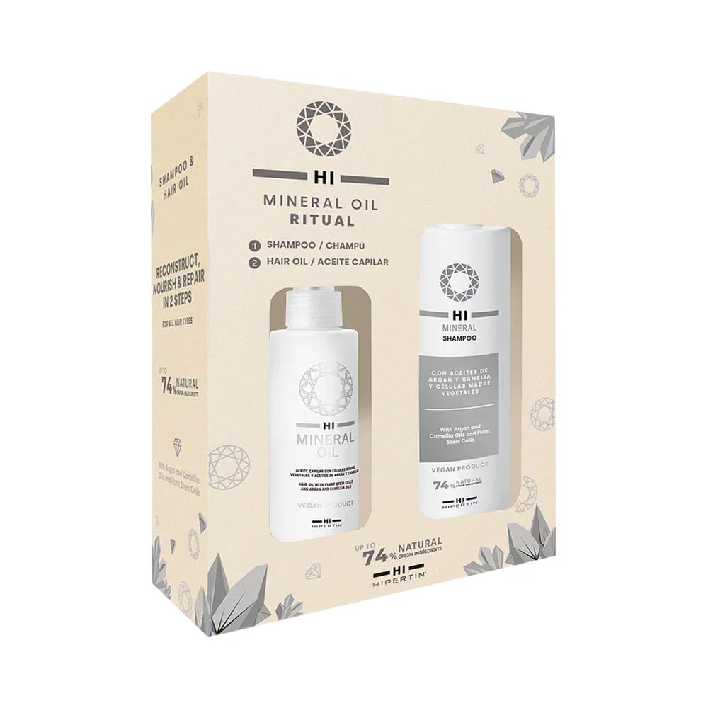 Набір для відновлення, живлення та захисту волосся Ritual Mineral Oil Hipertin