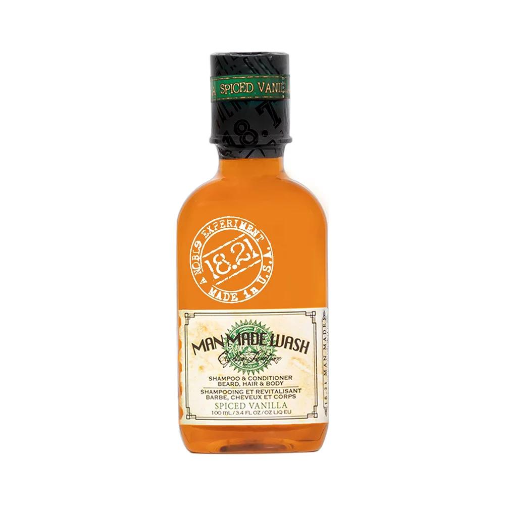 Шампунь, гель для душу і кондиціонер 3-в-1 Spiced Vanilla 18.21 Man Made, 100 мл