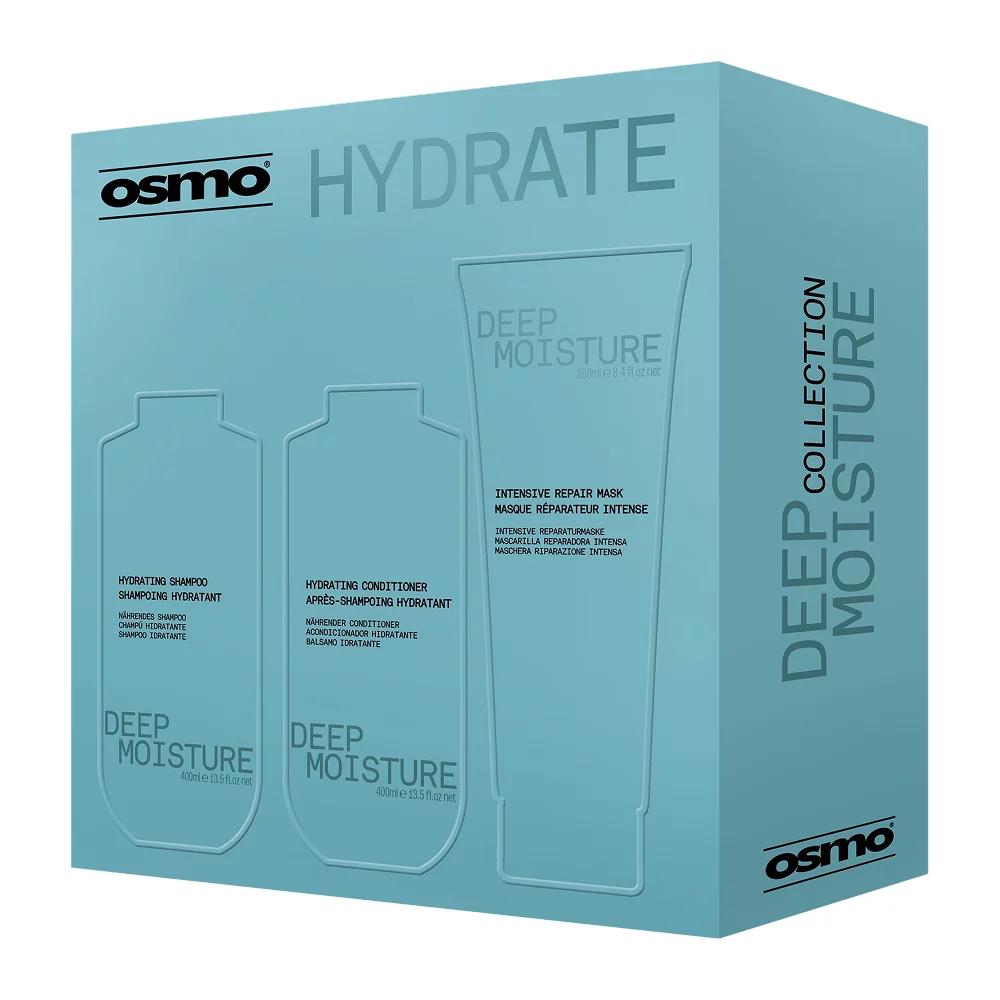 Набір для сухого волосся Deep Moisture 2025 NEW OSMO (400 мл/400 мл/250 мл)