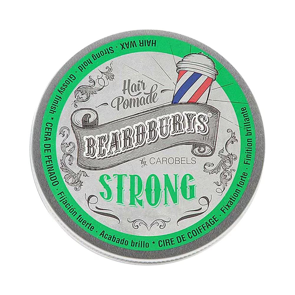 Помада STRONG для волосся сильної фіксації BEARDBURYS, 100 мл